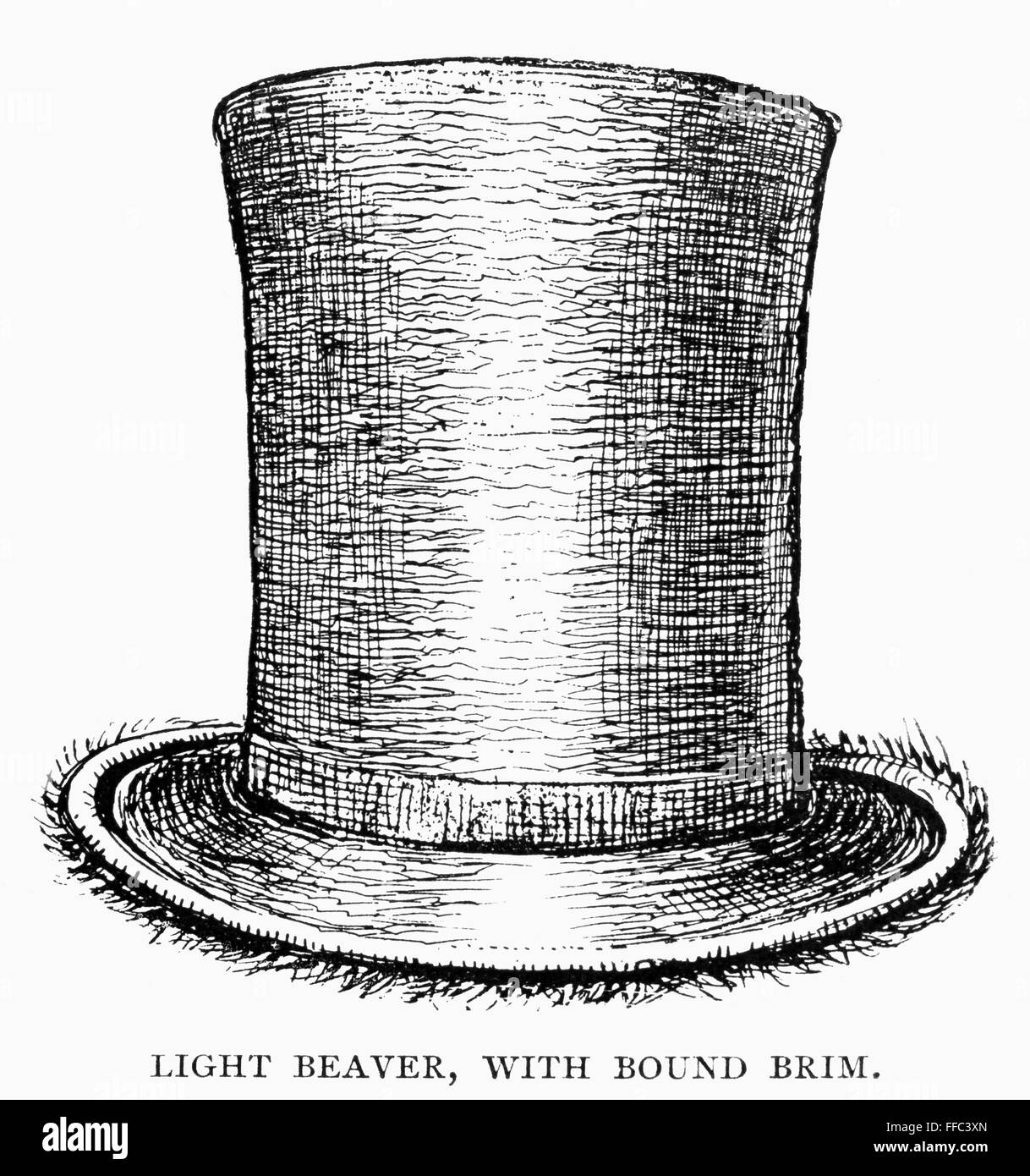 Beaver fur hat hi-res stock photography 