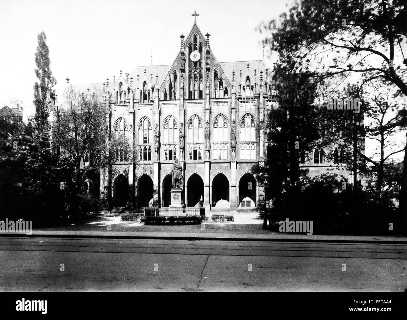 DRESDEN: KREUZ SCHOOL. /nPhotographed 1935. Stock Photo