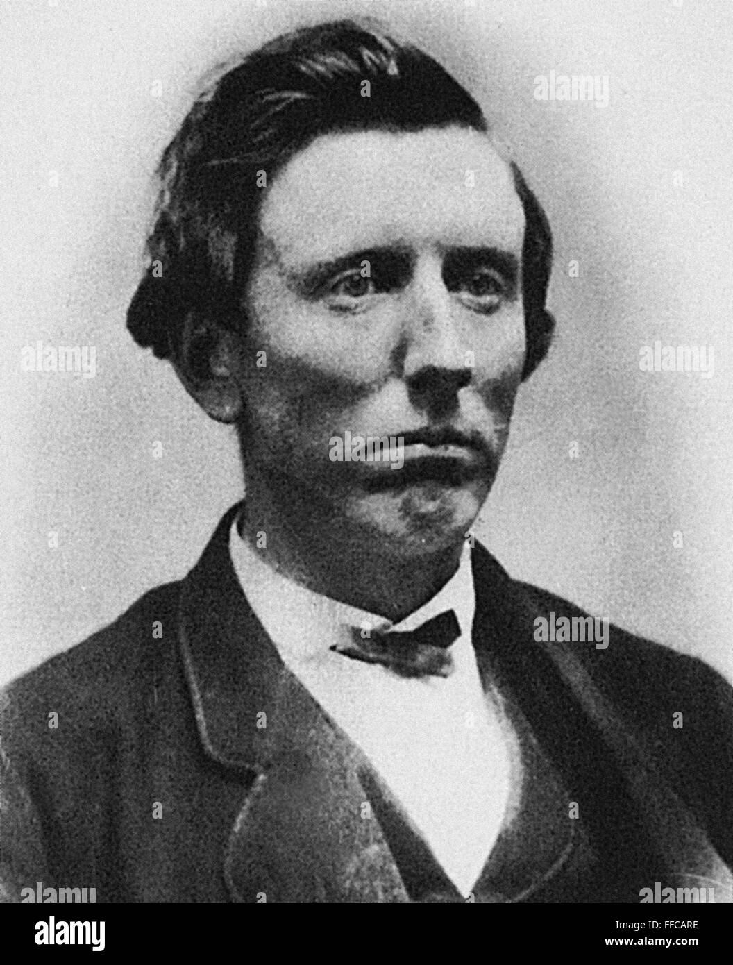 JOSEPH G. McCOY /n(1837-1915). American cattleman Stock Photo - Alamy