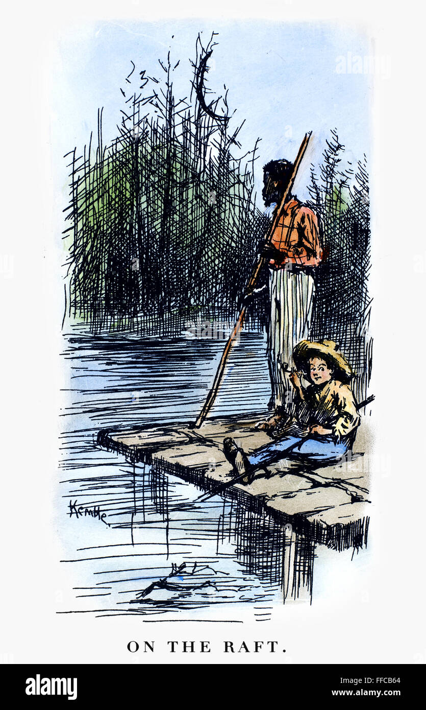 The Adventures Of Huckleberry Finn Raft