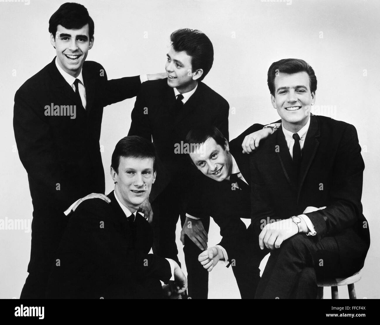 THE DAKOTAS, 1960s. /nBilly J. Kramer and The Dakotas, a 1960s British rock group. Stock Photo