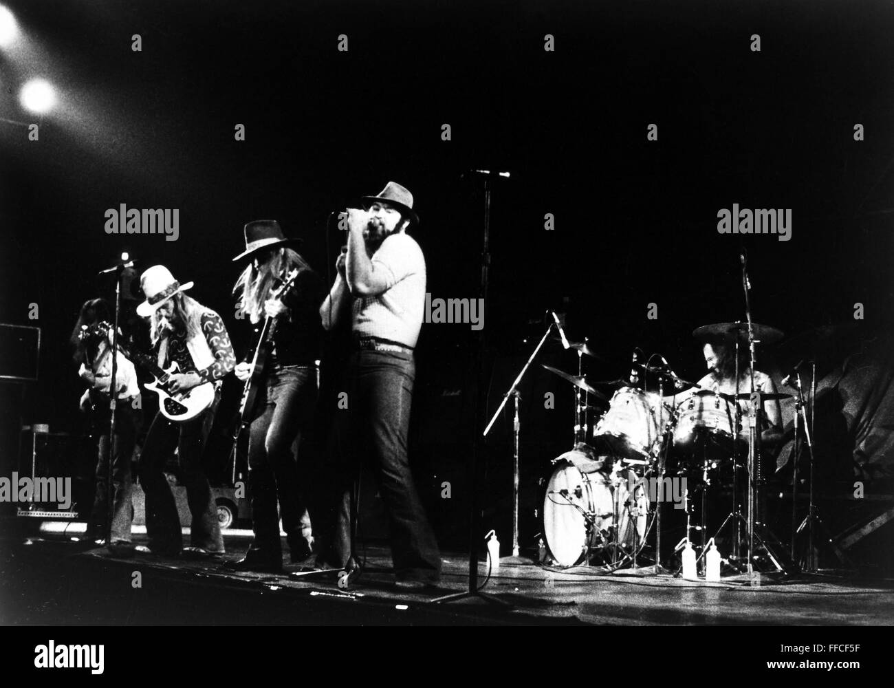 POINT BLANK, 1970s. /nAmerican rock and roll band. Photographed 1970s. Stock Photo