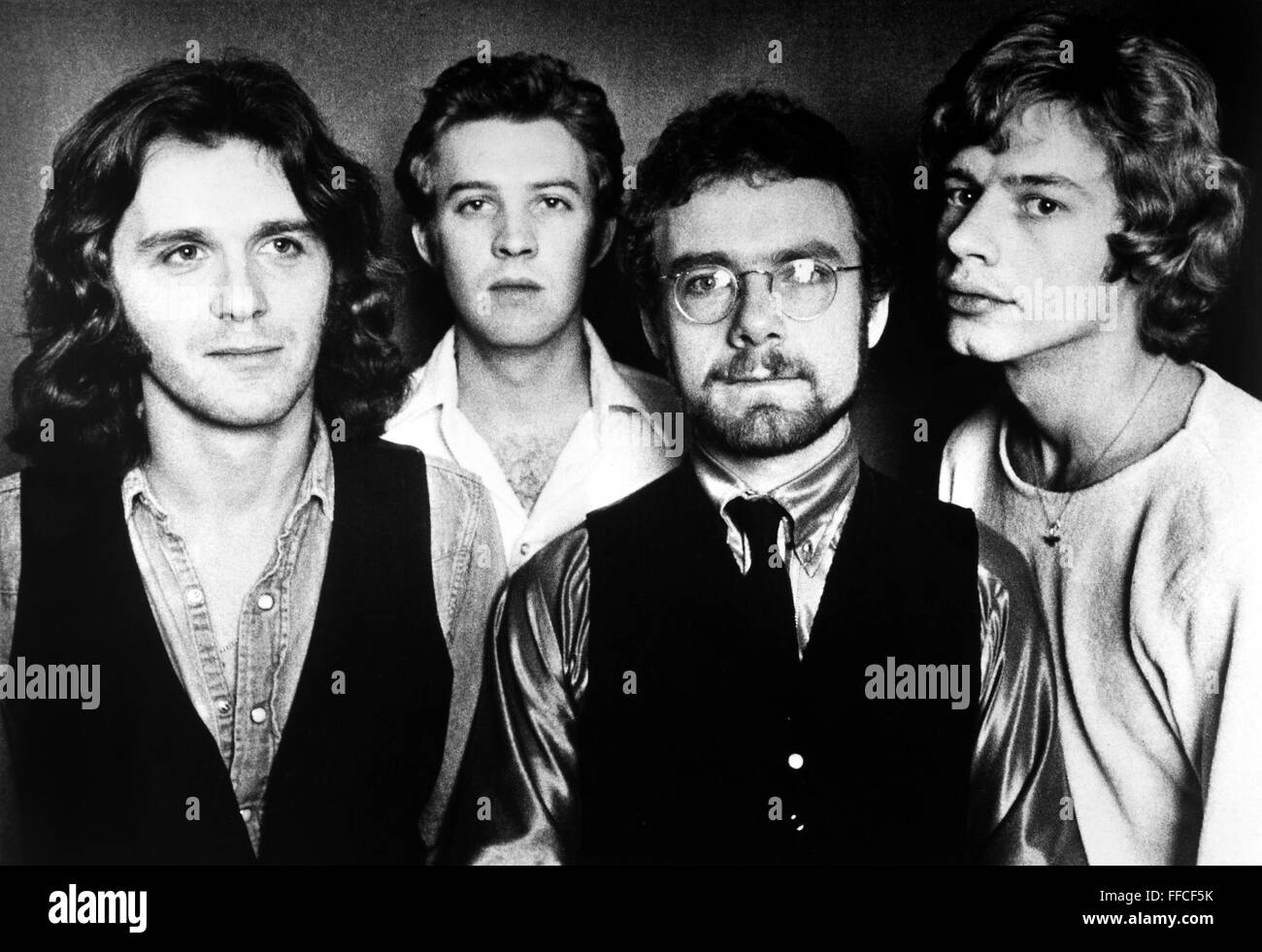 KING CRIMSON, 1974. /nAmerican rock band. Photographed 1974. Stock Photo