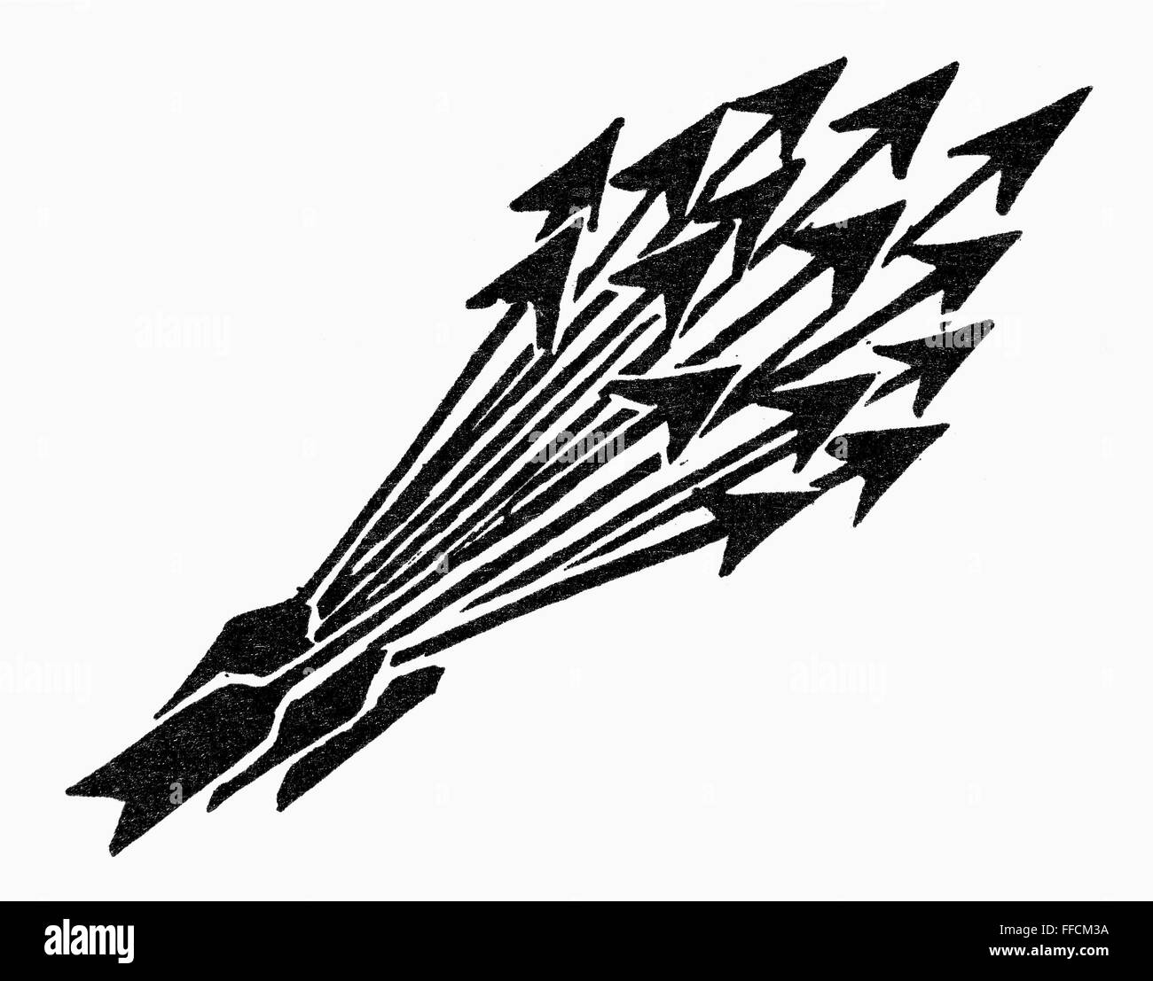 SYMBOL: UNITY. /nBundle of arrows, a symbol of unity Stock Photo - Alamy