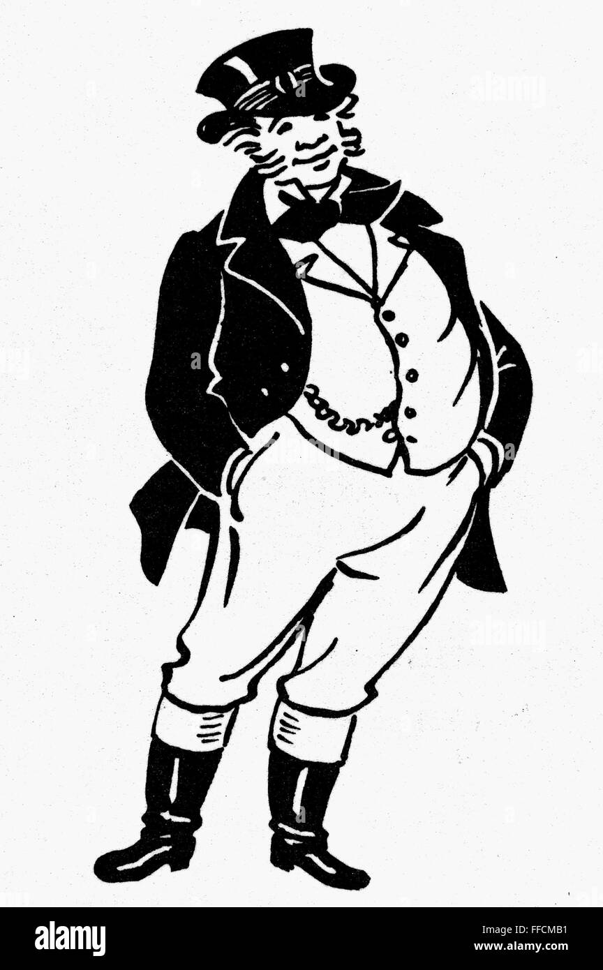 ENGLAND JOHN BULL. /nPersonification of England. 20th century