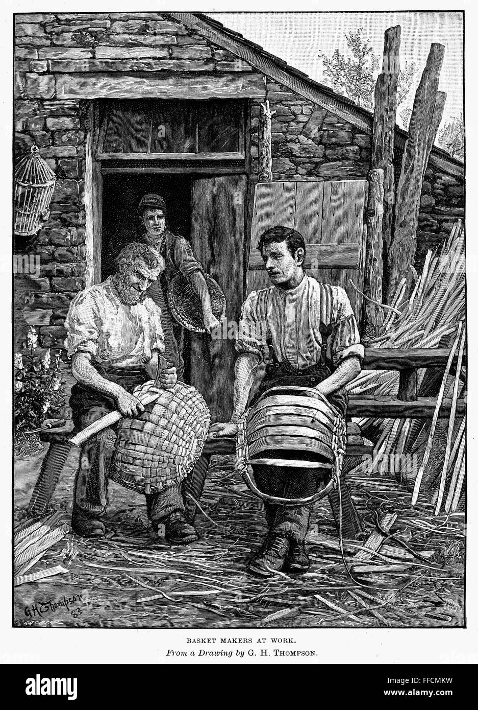 Basket makers hires stock photography and images Alamy