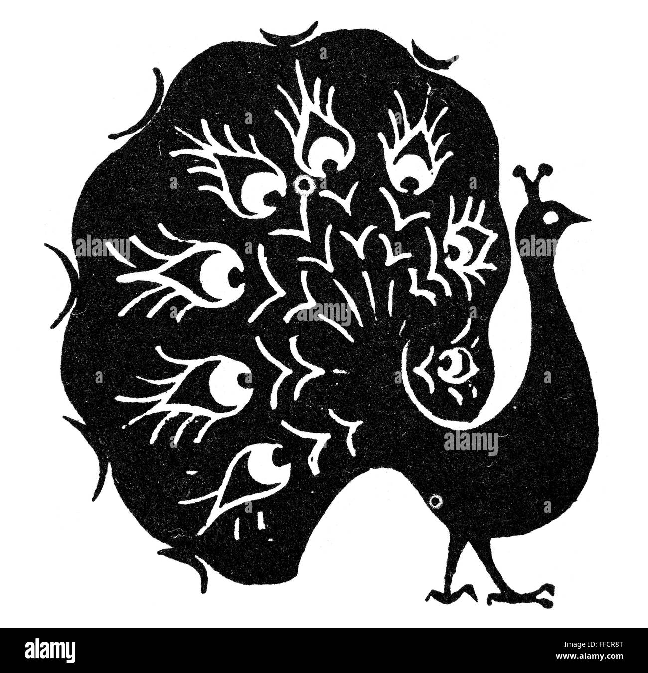 SYMBOL PEACOCK. /nSymbol of vanity Stock Photo Alamy