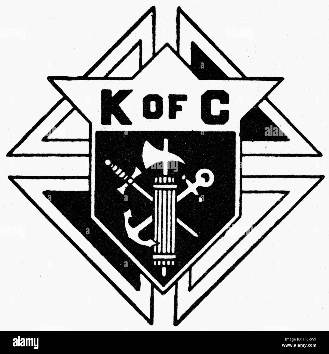 SEAL KNIGHTS OF COLUMBUS. /nSeal of the Knights of Columbus, an