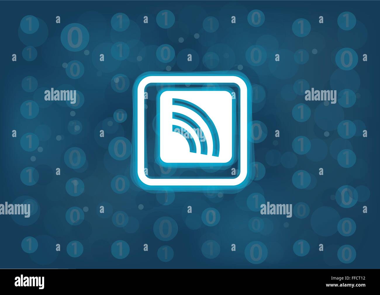 Wireless sensor concept as vector illustration Stock Vector Image & Art