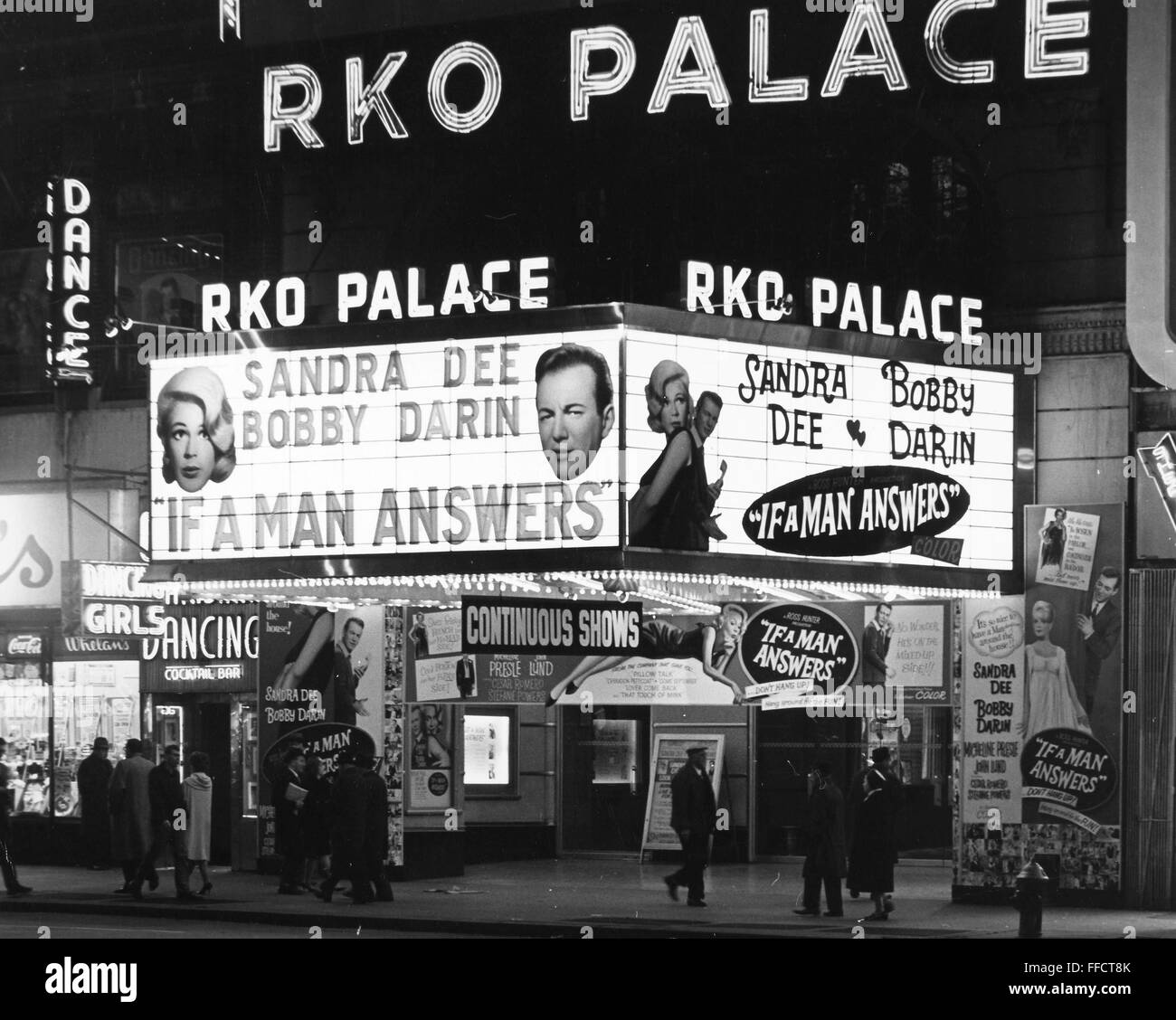 NEW YORK MOVIE THEATER. /nRKO Palace Theater, New York City