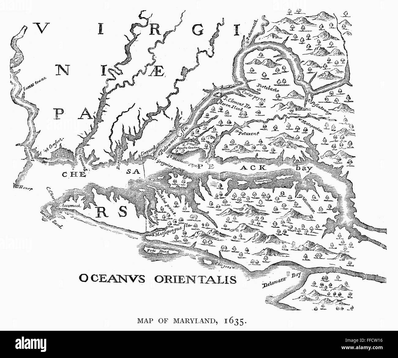 Early america map Black and White Stock Photos & Images Alamy