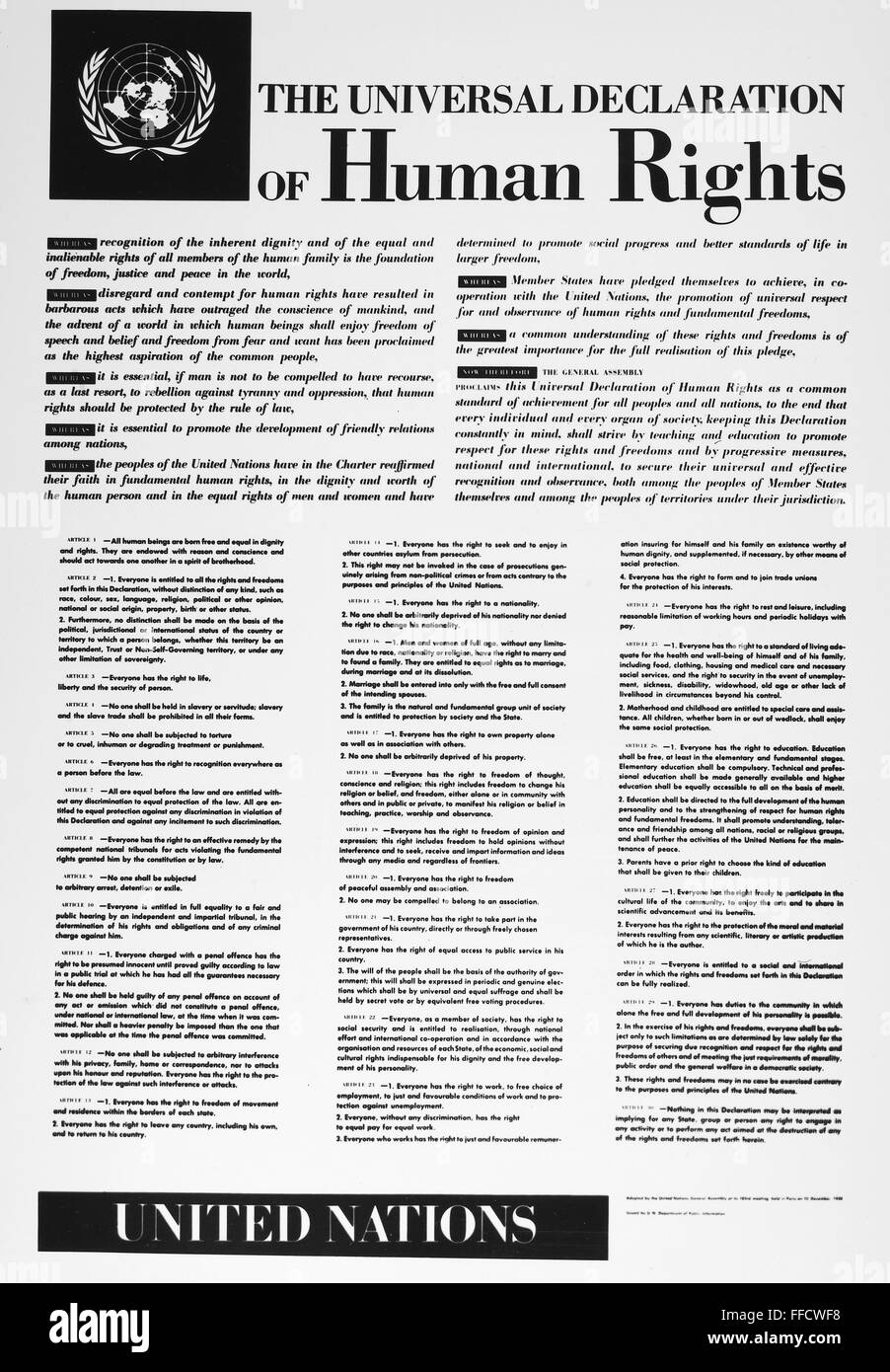 United Nations Declaration Nthe United Nations Universal Declaration
