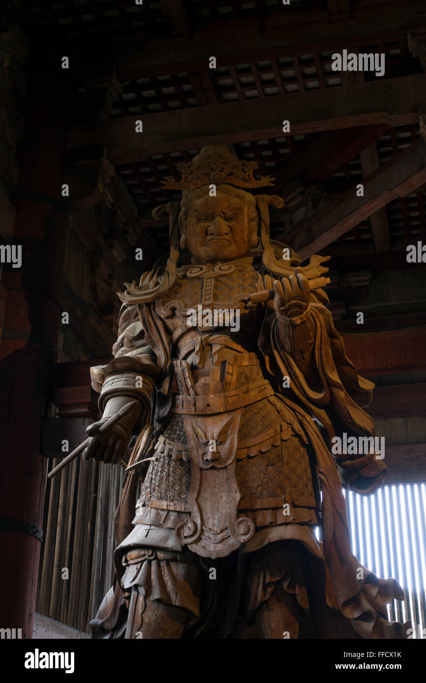 Komokuten statue at Todaiji temple, Nara, Japan Stock Photo Alamy
