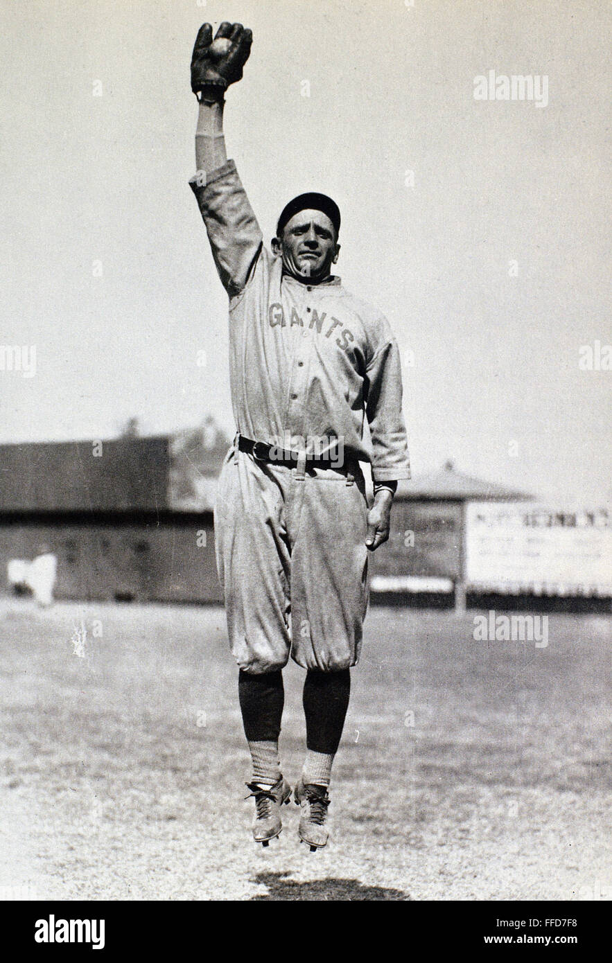 CASEY STENGEL (1891-1975). /nCharles Dillon Stengel. American baseball player and manager. Photographed while with the New York Giants, 1920s. Stock Photo