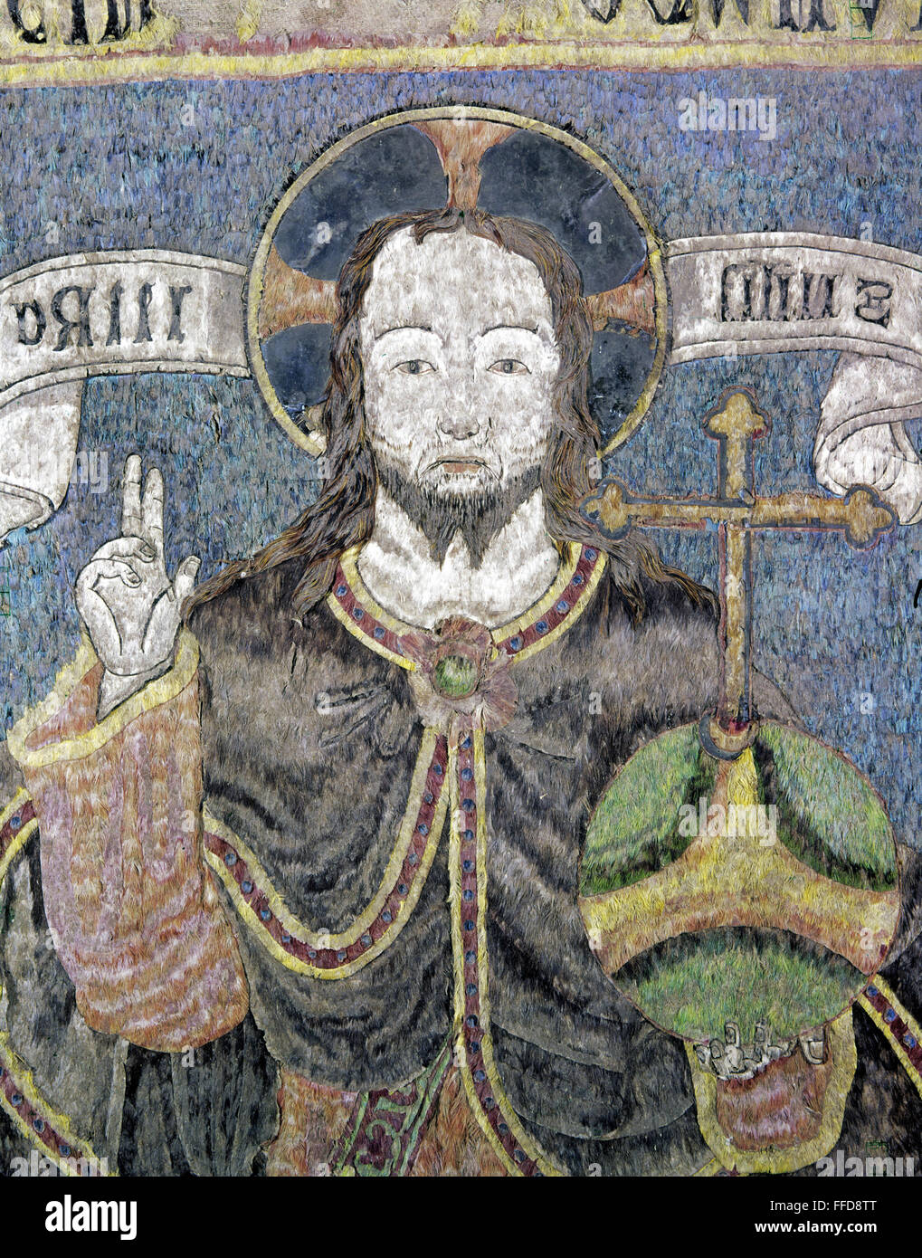 CHRIST IN MAJESTY. /nChrist in Majesty rendered entirely out of