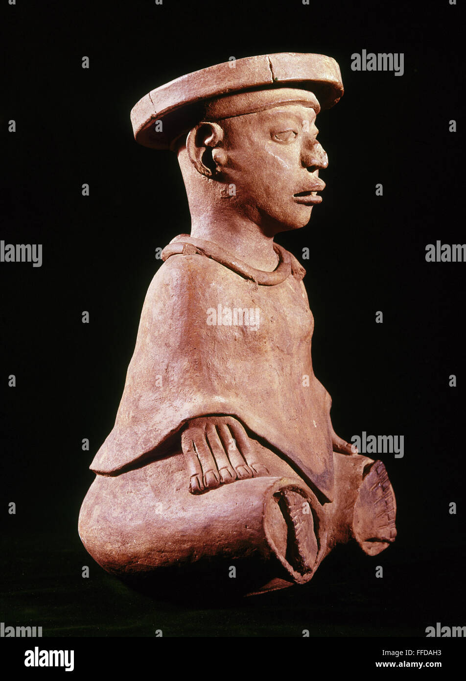 MEXICO TOTONAC FIGURE nCeramic Figure Of The Totonac Culture Of East MEXICO TOTONAC FIGURE nCeramic Figure Of The Totonac Culture Of East
