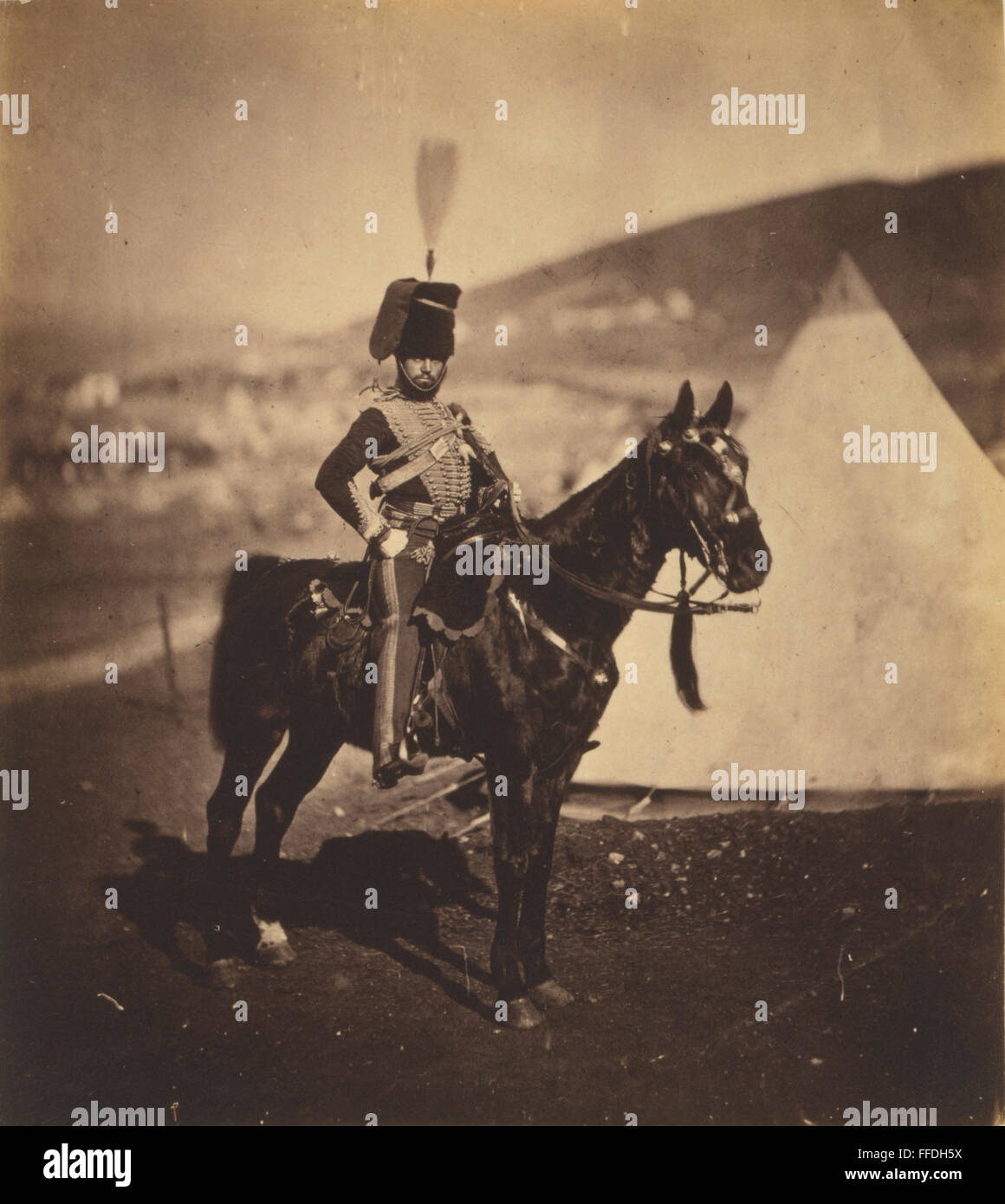 CRIMEAN WAR HUSSAR, 1855. /nHenry John Wilkin, of the 11th