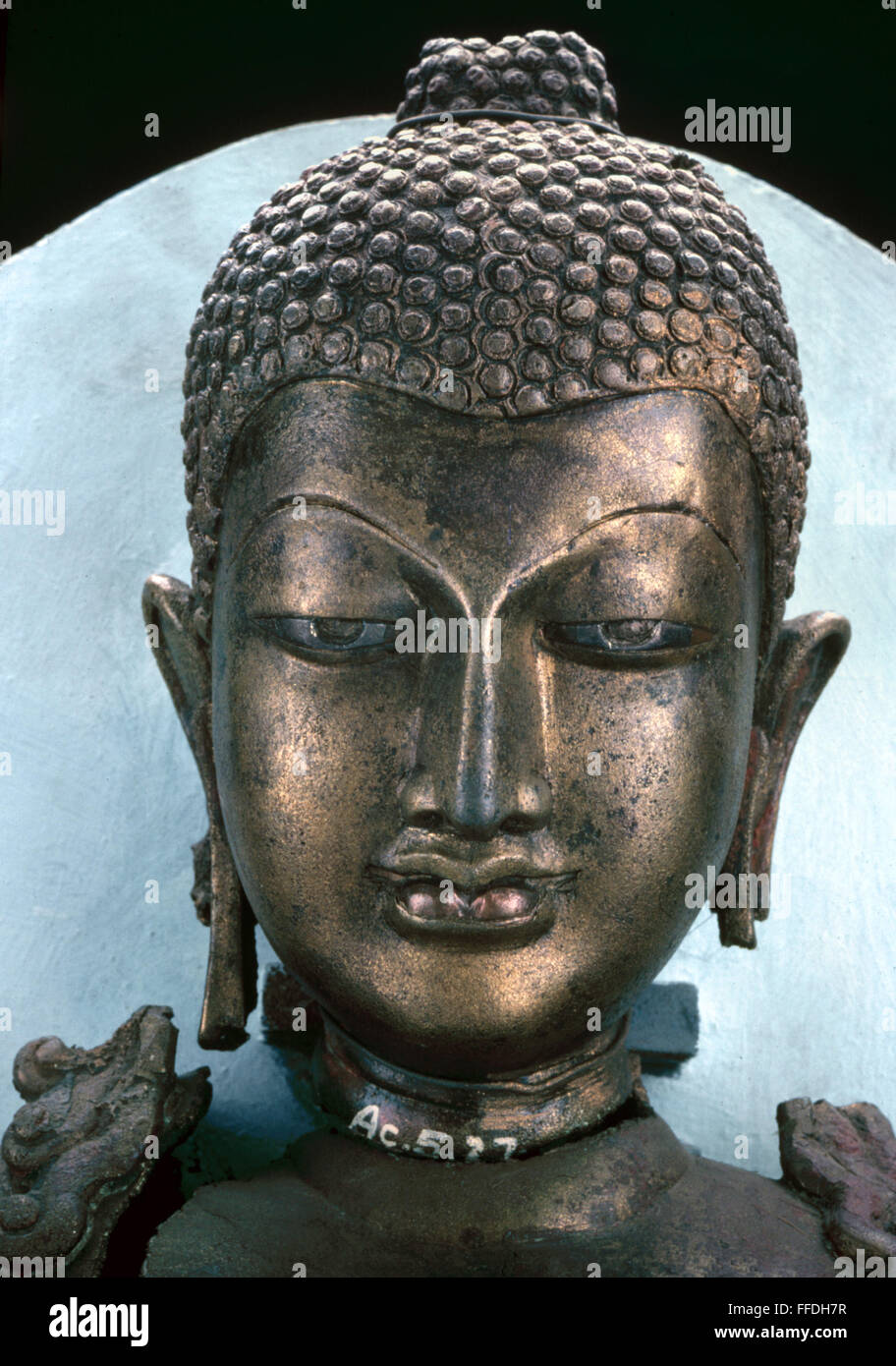 JAINISM RISHABHANATHA. /nBronze portrait of Rishabhanatha, a Jainist