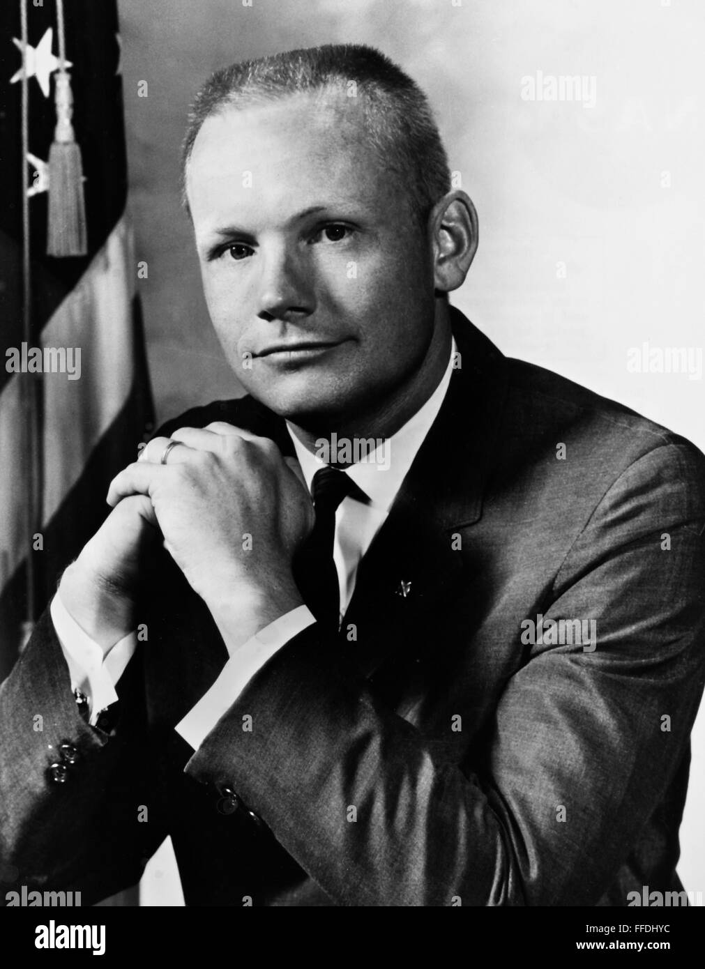 NEIL ARMSTRONG (19302012). /nAmerican astronaut. Photograph, 1964