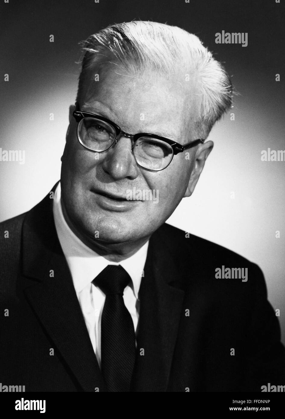 CHESTER CARLSON (1906-1968). /nAmerican physicist and inventor of the xerography process and the copying machine. Photograph, mid 20th century. Stock Photo