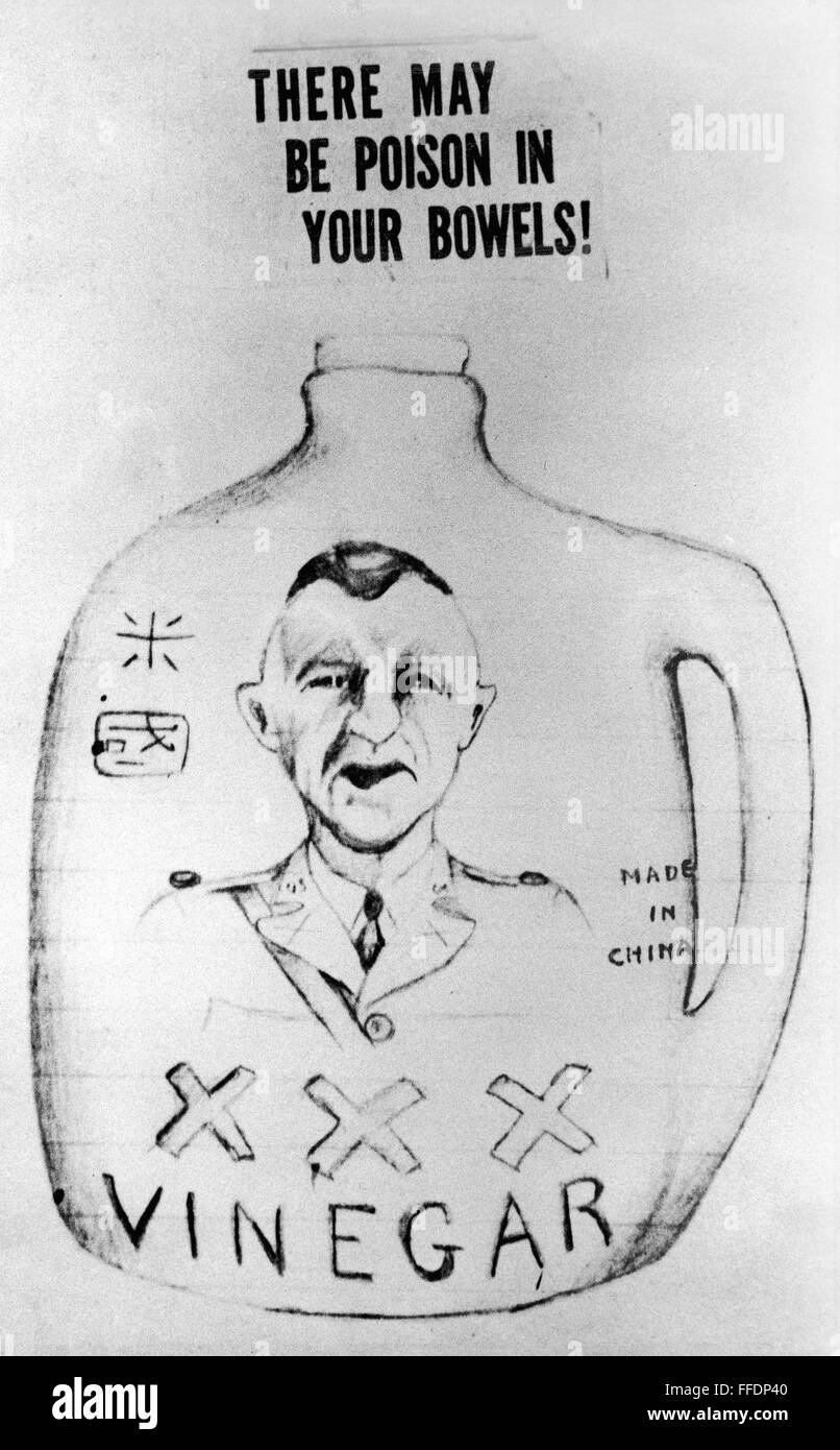 JOSEPH WARREN STILWELL (18831946). /nAmerican army officer. Soldier's