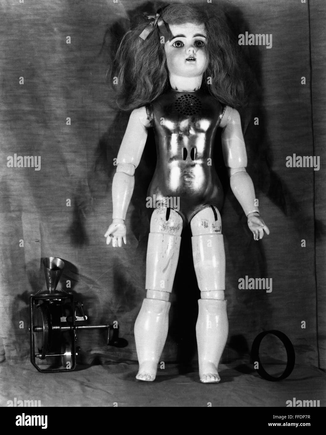 EDISON TALKING DOLL, c1890. /nTalking doll invented by Thomas Edison