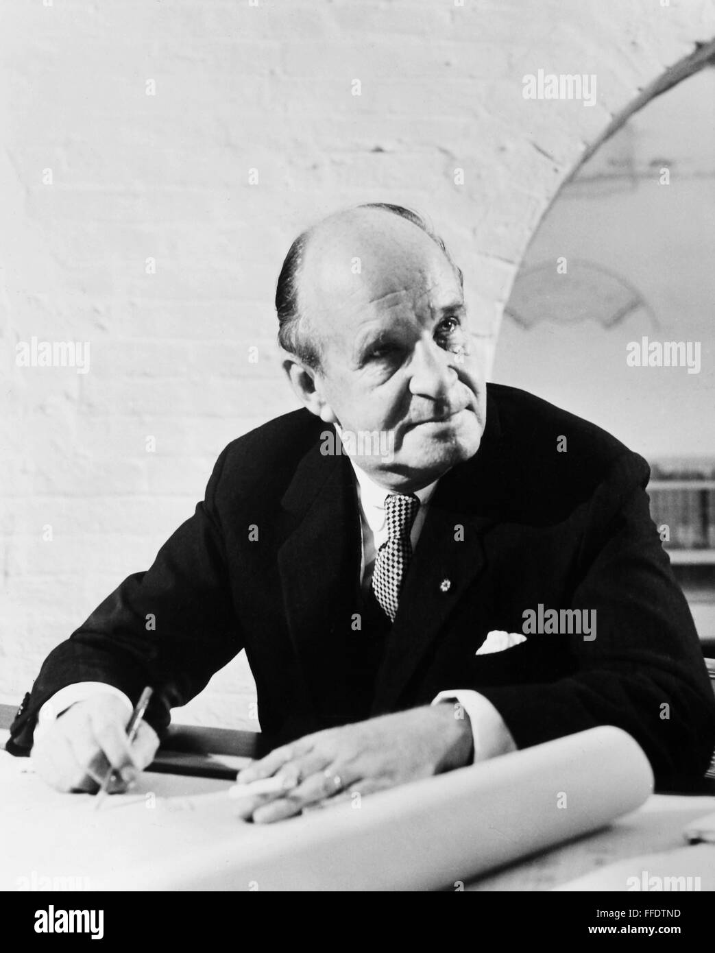 EDWARD DURELL STONE (19021978). /nAmerican architect. Photographed