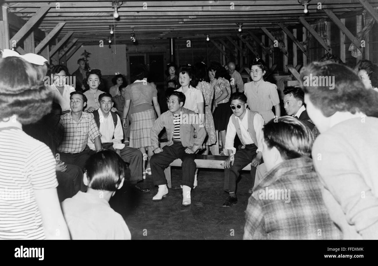 JAPANESE INTERNMENT, 1943. /nJapanese internment camp at Tule Lake, in