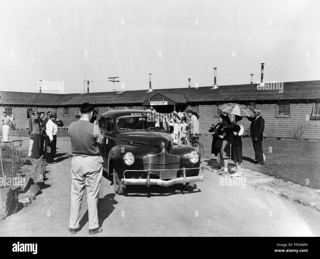 JAPANESE INTERNMENT, 1943. /nJapanese internment camp at Tule Lake, in