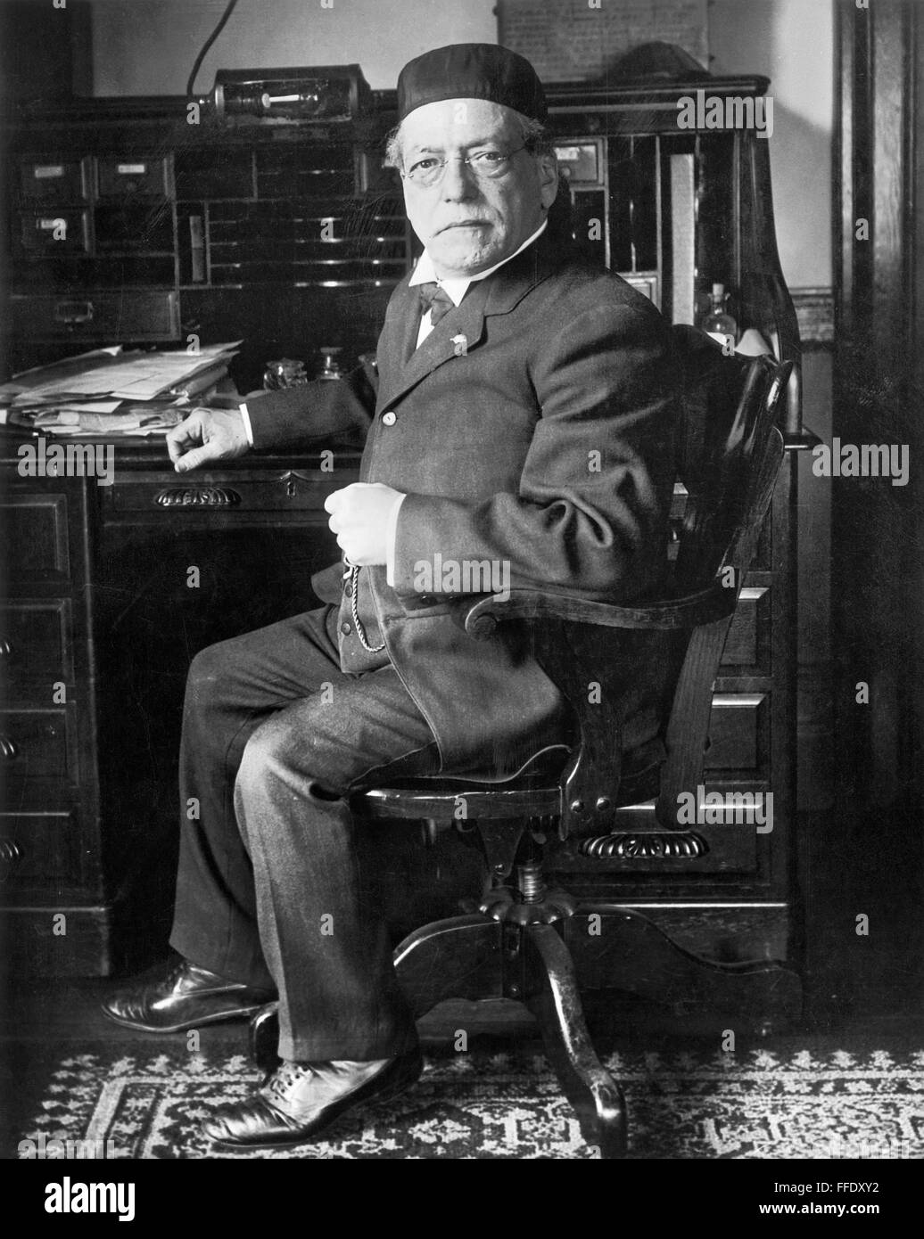 Samuel Gompers 1850 1924 Namerican Labor Leader Photograph Early