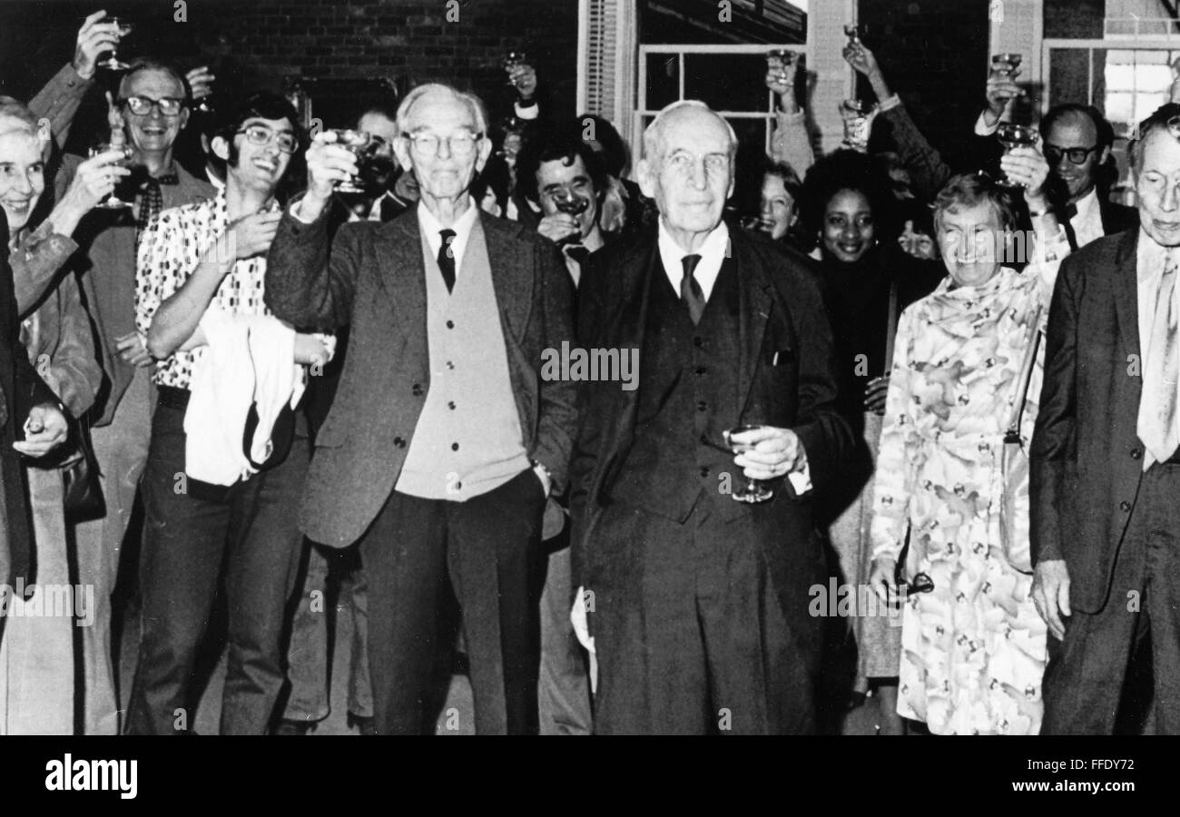 JOHN VAN VLECK (18991980). /nProfessor Edwin C. Kemble (center, left