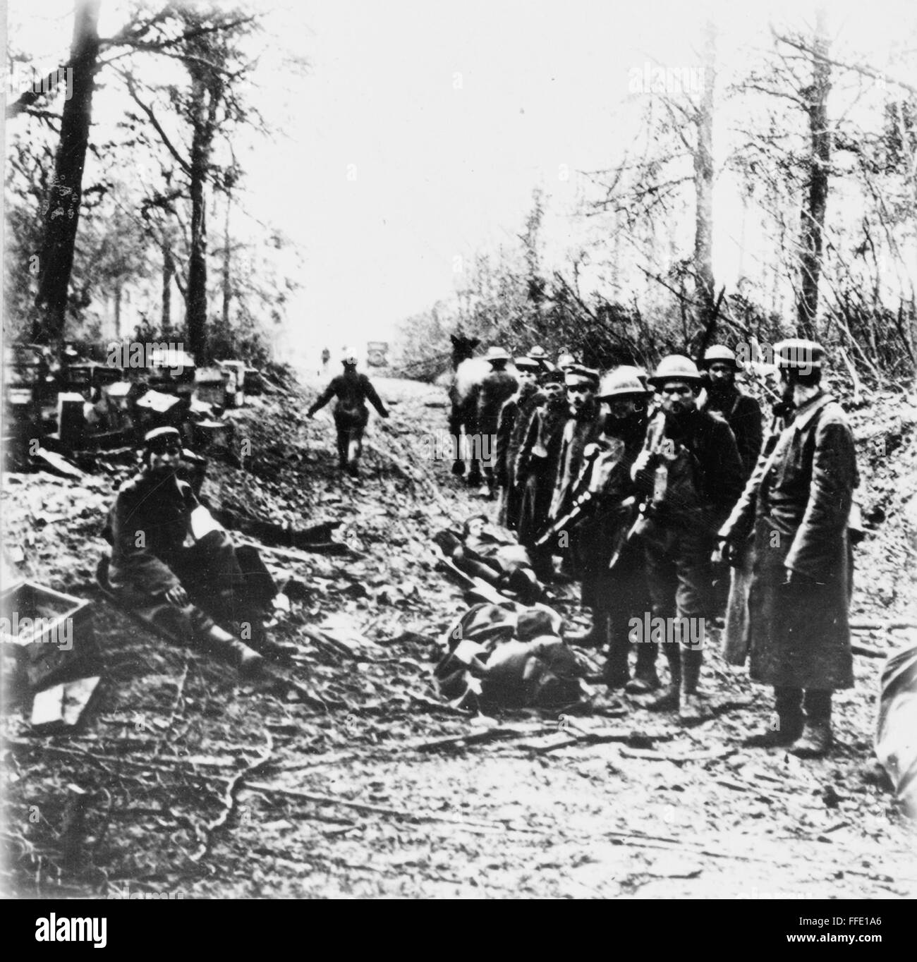 Battle of belleau wood 1918 Black and White Stock Photos & Images - Alamy