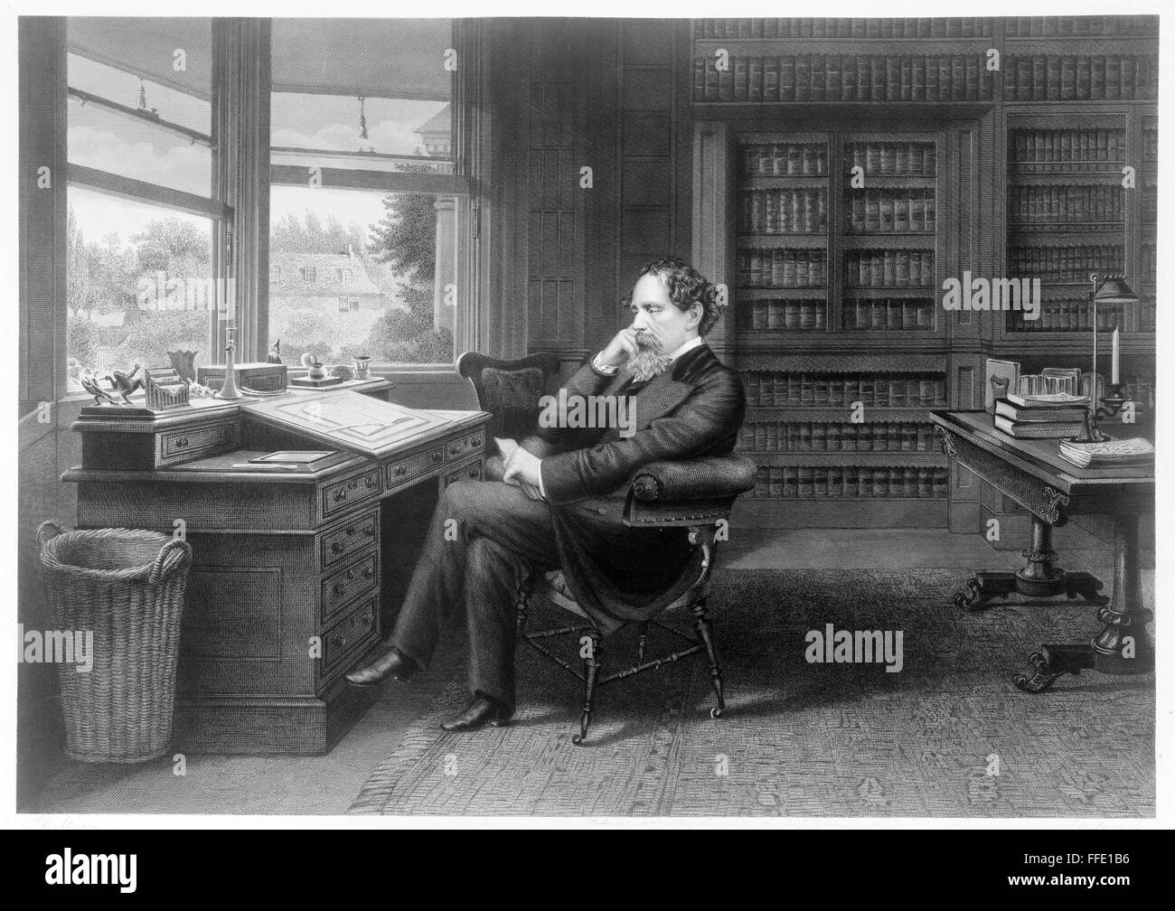 парень читает книгу. человек читает книгу. His study. якоб эммануэль гайссер. His study.