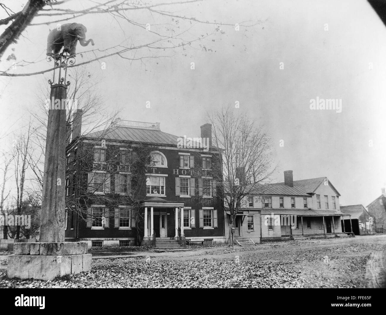 SOMERS ELEPHANT HOTEL. /nThe Elephant Hotel in Somers, New York, built