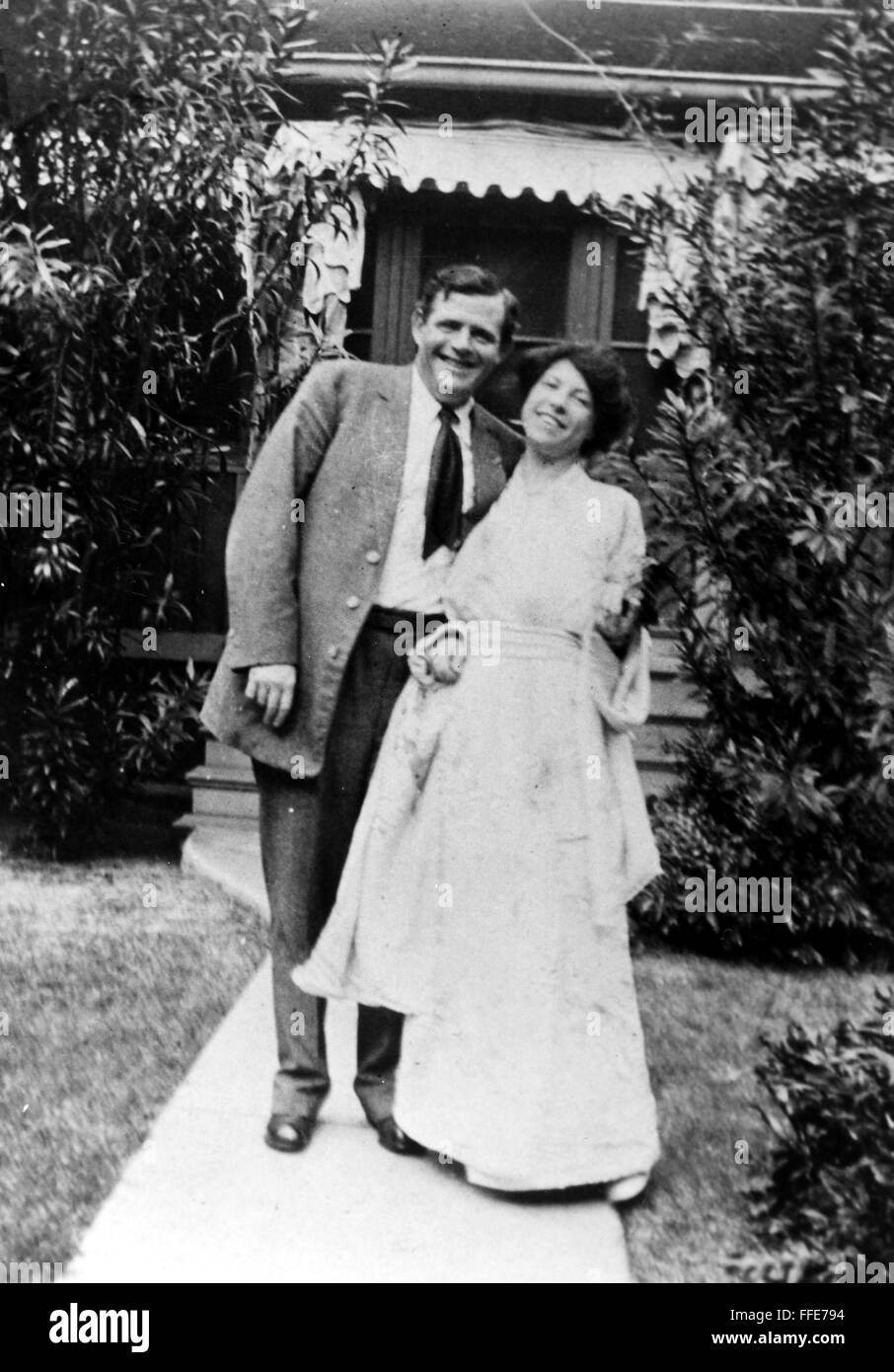 JACK LONDON (18761916). /nAmerican writer. With his wife, Charmian
