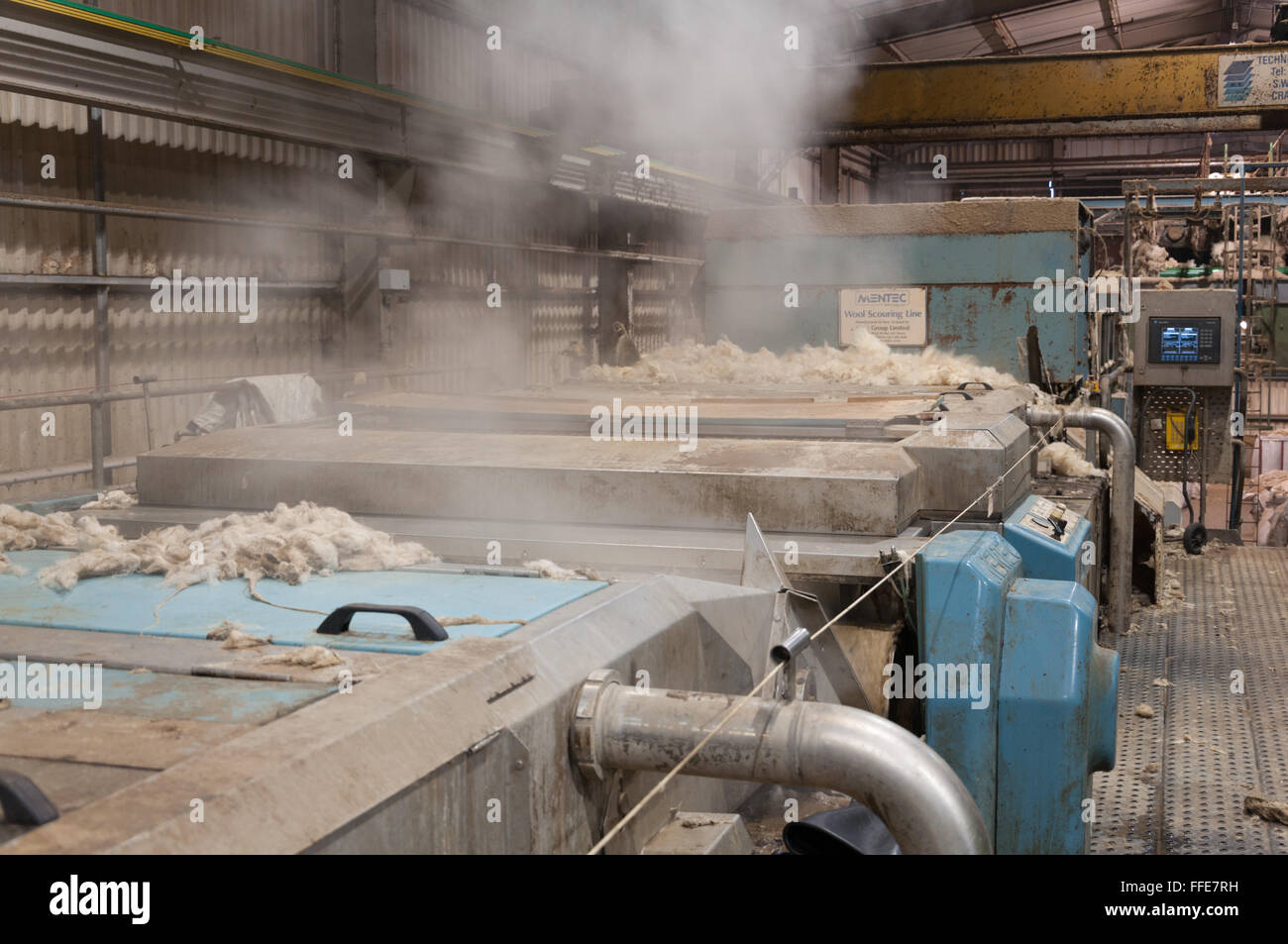 Wool Scouring Plant Stock Photo - Alamy