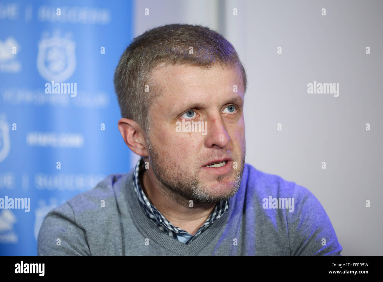 Christoph Buhler is formally unveiled as Huddersfield Town's new