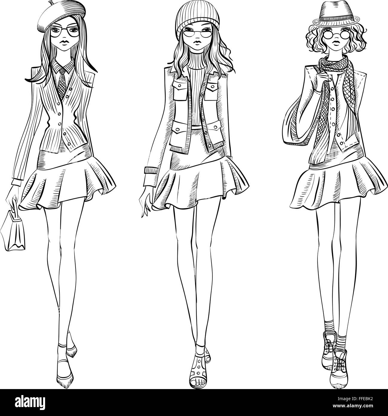 Beautiful top model Black and White Stock Photos & Images Alamy