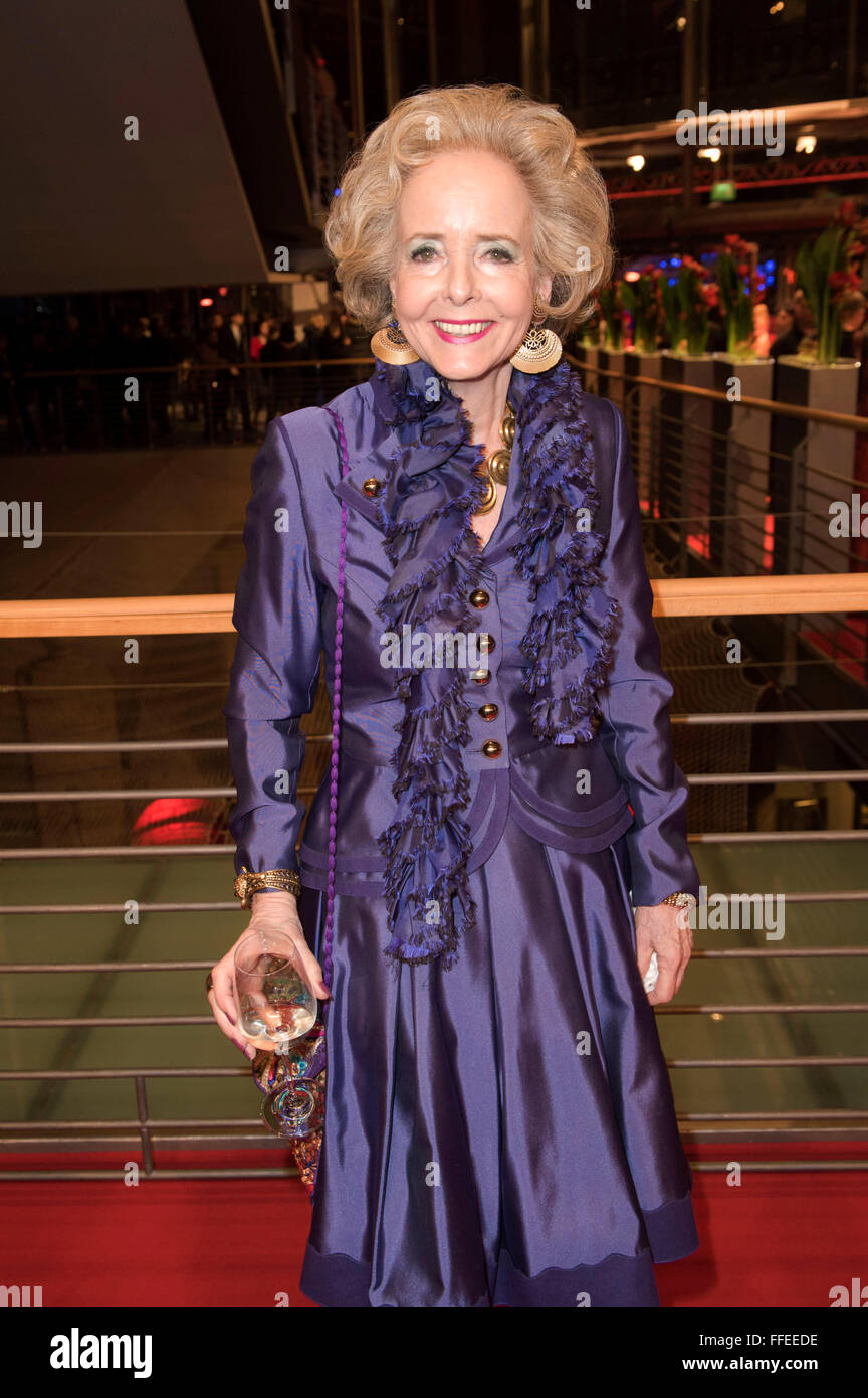 Berlin, Germany. 11th Feb, 2016. Isa Gräfin von Hardenberg attending the Opening Party of the 66th Berlin International Film Festival/Berlinale 2016 at Berlinale Palast on February 11, 2016 in Berlin, Germany./picture alliance © dpa/Alamy Live News Stock Photo