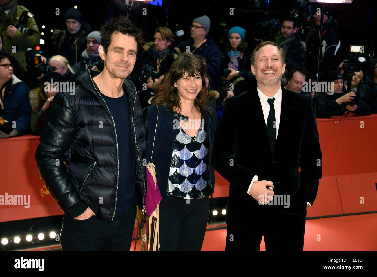 Tom Tykwer, Marie Steinmann and Benno Fürmann attending the 'Hail