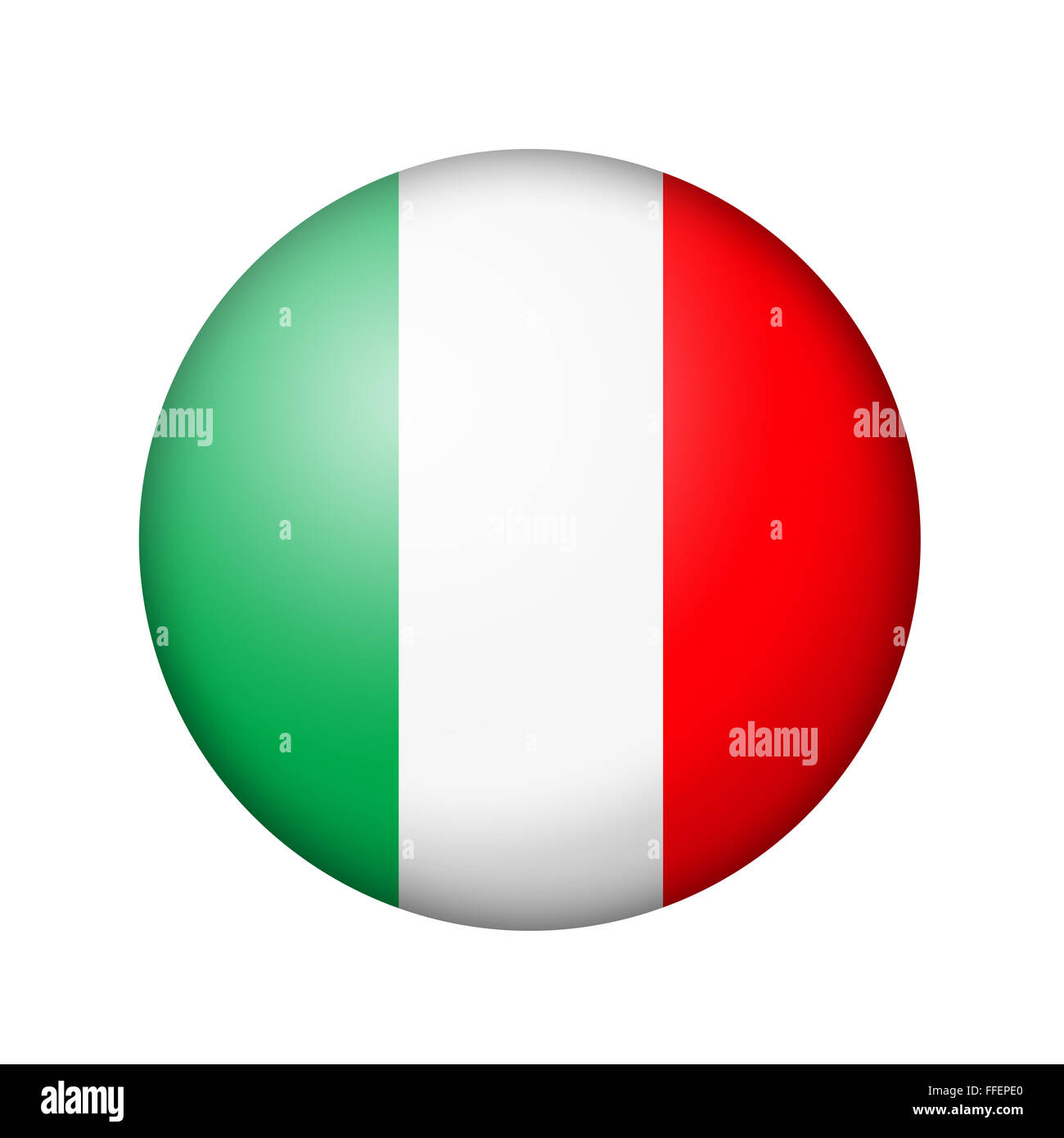 The Italian flag Stock Photo Alamy