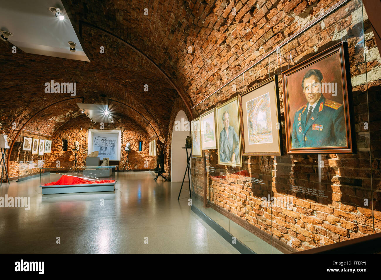 Kholm Gate of Brest Fortress at Morning, Belarus Stock Photo - Image of  fort, belarus: 56665420