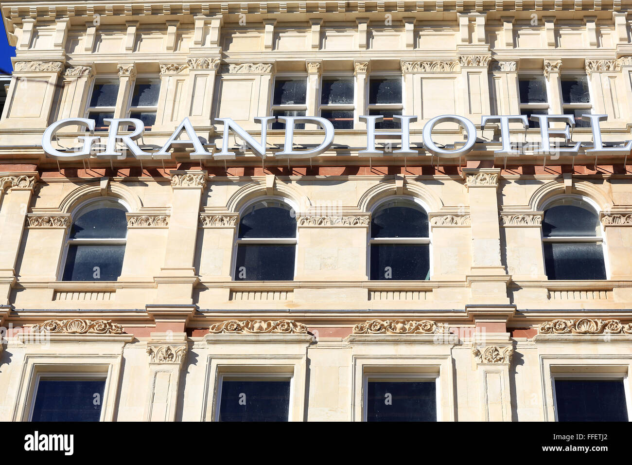 Grand Hotel Birmingham Stock Photo Alamy
