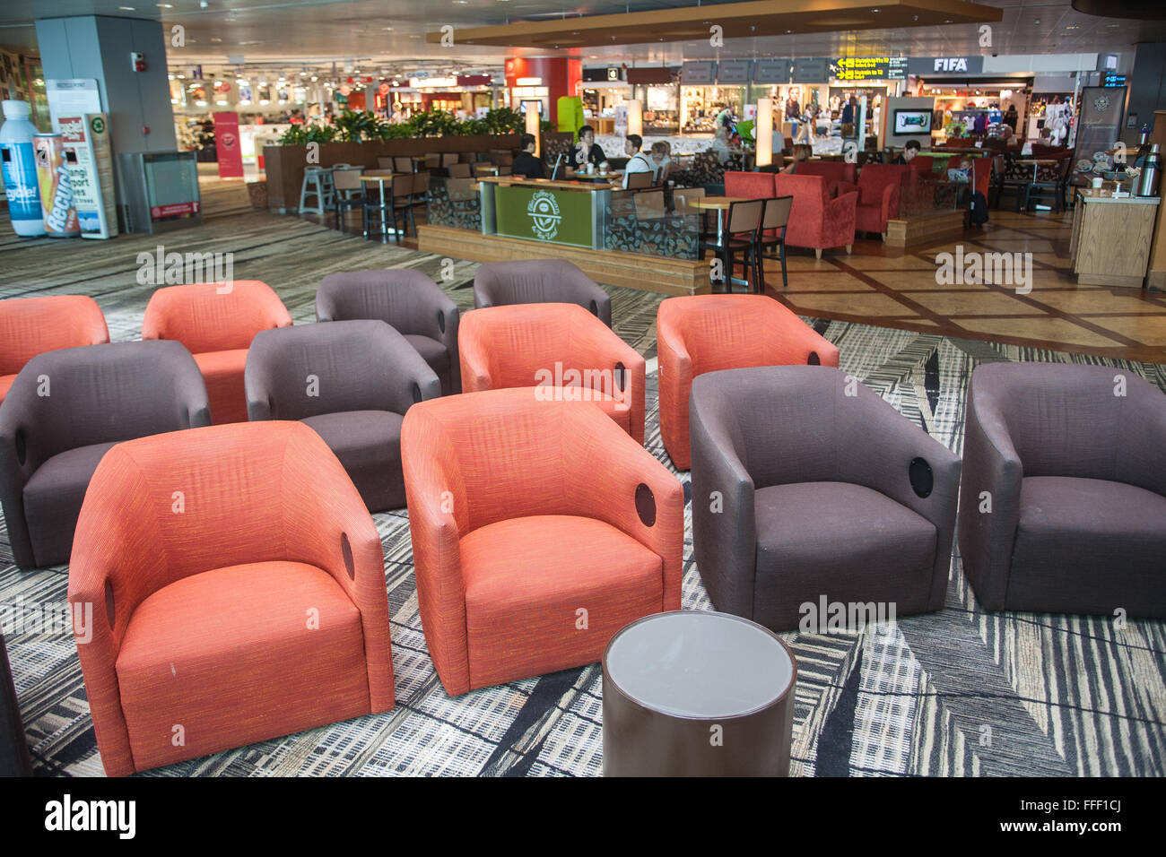 Changi Airport,Singapore Stock Photo