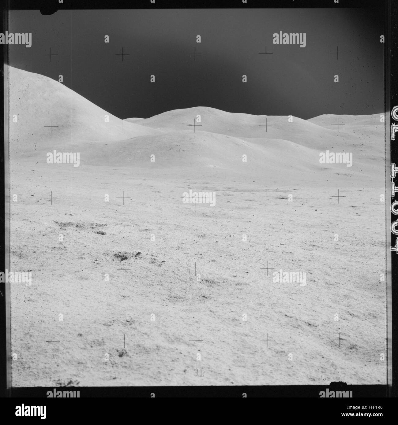 Apollo 15 untouched photographic archive, this is the complete unedited collection from the Apollo Mission Stock Photo