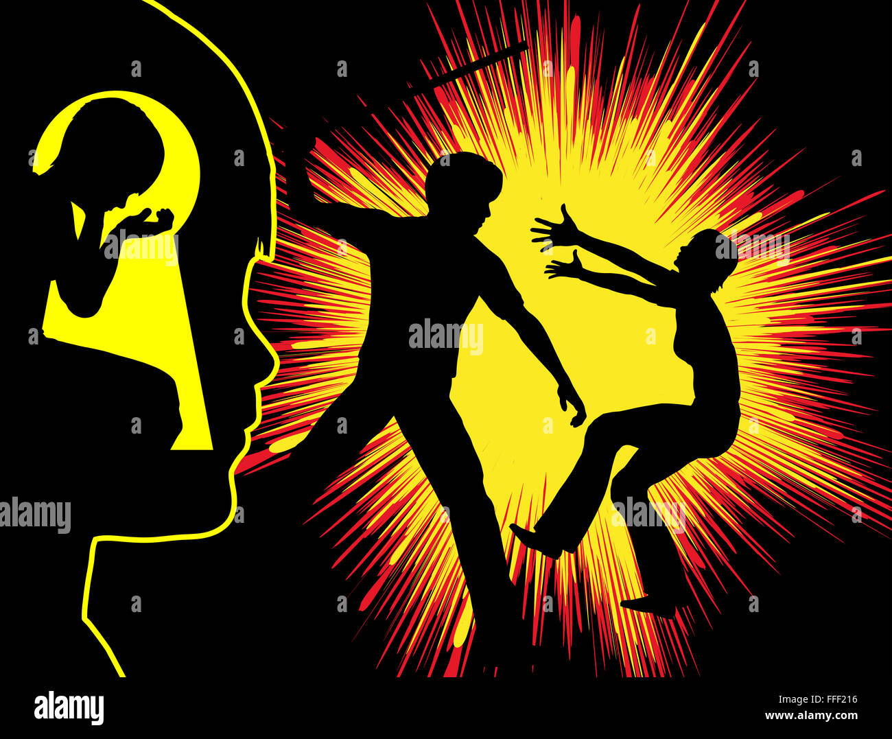Domestic violence early hi-res stock photography and images - Alamy