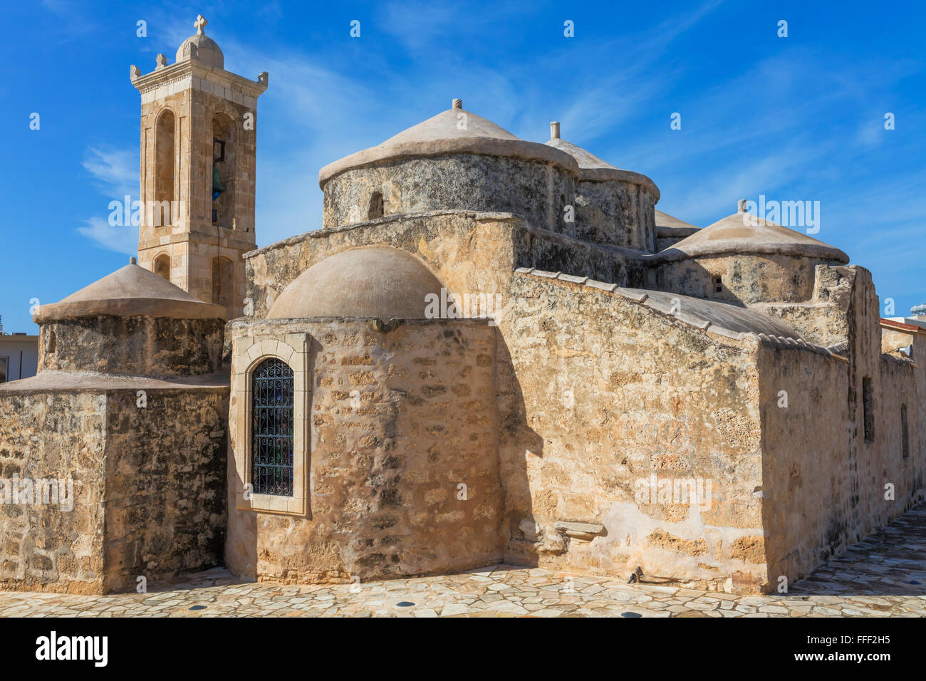 Agia Paraskevi Byzantine church (9th century), Yeroskipou, Cyprus Stock Photo