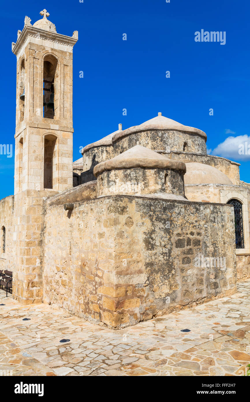 Agia Paraskevi Byzantine church (9th century), Yeroskipou, Cyprus Stock Photo