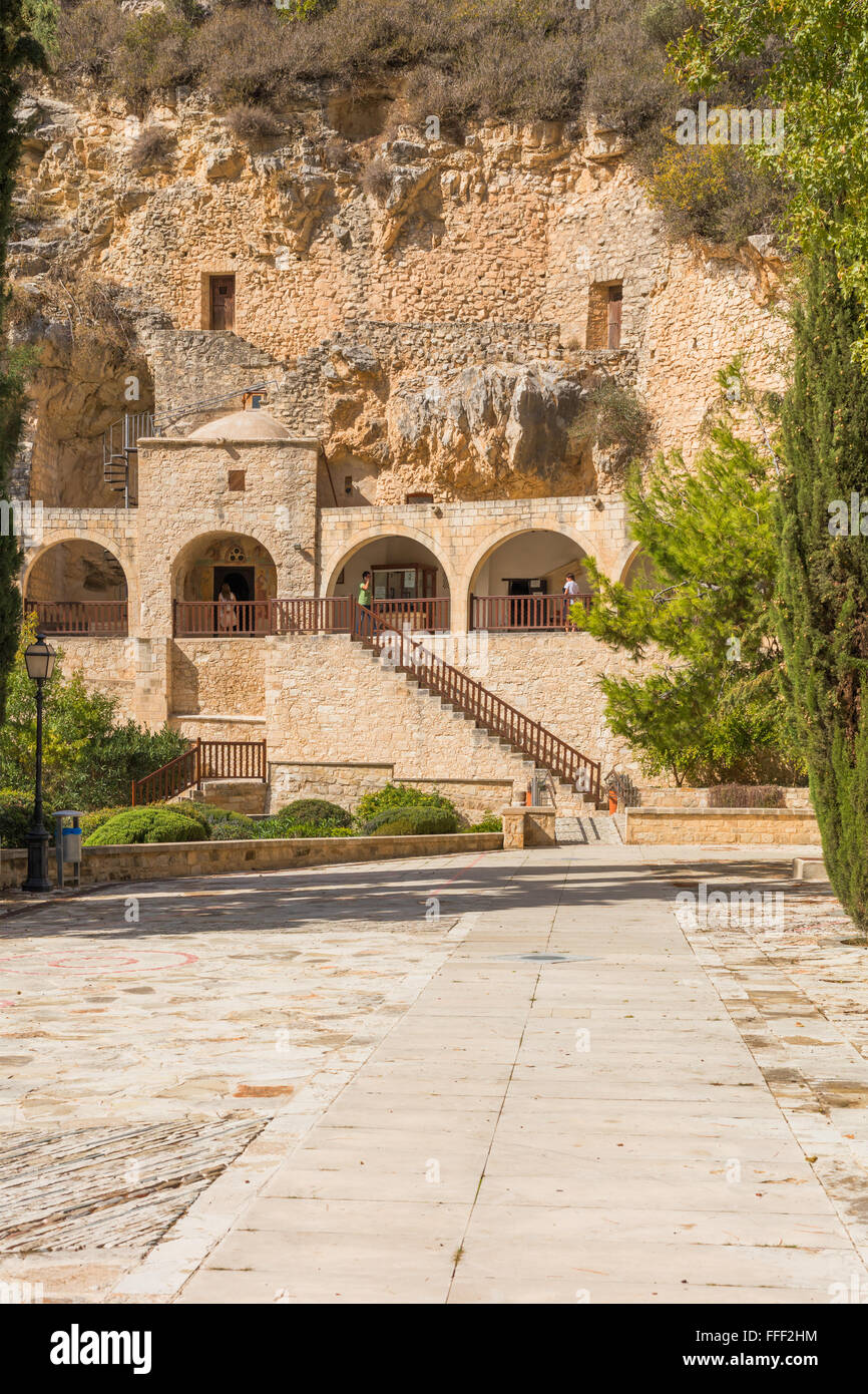 Agios Neophytos Monastery, Cyprus Stock Photo