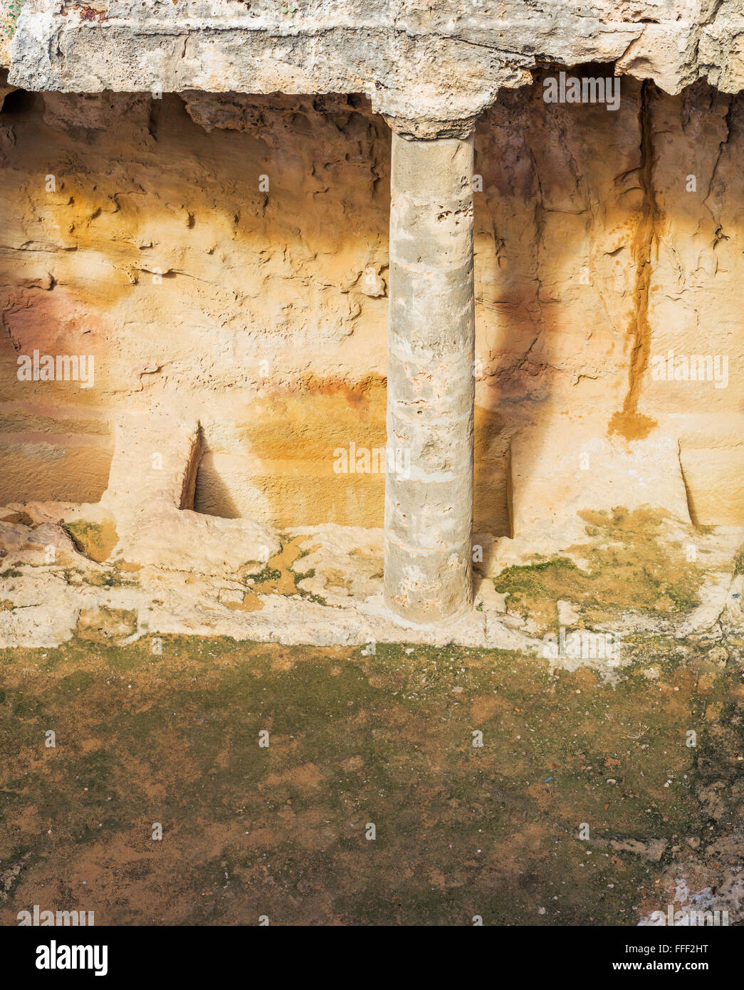 Kings Tombs, Paphos, Cyprus Stock Photo